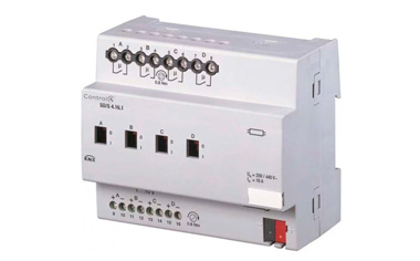 KNX 4通道開(kāi)關(guān)調(diào)光模塊